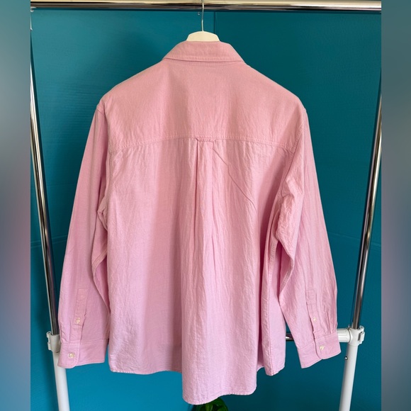 Chaps Men's Pink Button-Down Shirt ,100% cotton - Picture 2 of 12